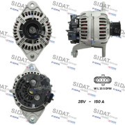 A24BH0148 SIDAT alternátor A24BH0148 SIDAT