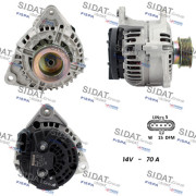 A24BH0158 SIDAT alternátor A24BH0158 SIDAT