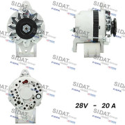 A24MH0020A2 SIDAT alternátor A24MH0020A2 SIDAT