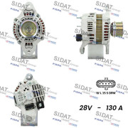 A24MH0068A2 SIDAT alternátor A24MH0068A2 SIDAT