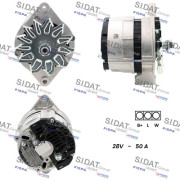A24ML0118 SIDAT alternátor A24ML0118 SIDAT
