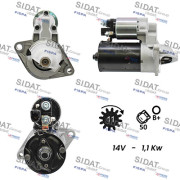 S12BH0225A2 Startér SIDAT