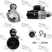 S12BH0271A2 Startér SIDAT