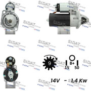 S12BH0338A2 SIDAT żtartér S12BH0338A2 SIDAT