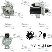 S12BH0443A2 SIDAT żtartér S12BH0443A2 SIDAT