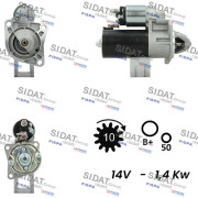 S12BH0479A2 SIDAT żtartér S12BH0479A2 SIDAT