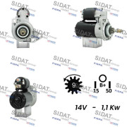 S12BH0620A2 SIDAT żtartér S12BH0620A2 SIDAT