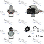 S12BH0698 SIDAT żtartér S12BH0698 SIDAT