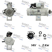 S12DE0449A2 SIDAT żtartér S12DE0449A2 SIDAT