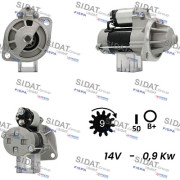 S12DE0507A2 SIDAT żtartér S12DE0507A2 SIDAT