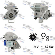 S12DE0512A2 SIDAT żtartér S12DE0512A2 SIDAT