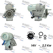 S12DE0591A2 SIDAT żtartér S12DE0591A2 SIDAT