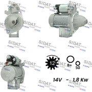 S12DE0678A2 SIDAT żtartér S12DE0678A2 SIDAT