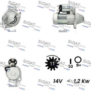 S12HT0080 SIDAT żtartér S12HT0080 SIDAT