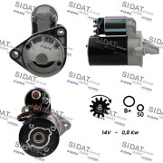 S12VA0240A2 Startér SIDAT
