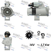 S12VA0250A2 SIDAT żtartér S12VA0250A2 SIDAT