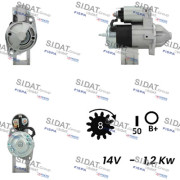 S12VA0409 SIDAT żtartér S12VA0409 SIDAT