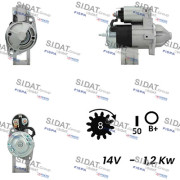 S12VA0409A2 SIDAT żtartér S12VA0409A2 SIDAT
