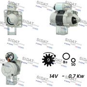 S12VA0476A2 SIDAT żtartér S12VA0476A2 SIDAT