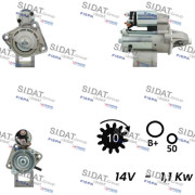 S12VS0022 Startér SIDAT