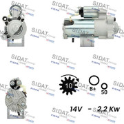 S12VS0481A2 SIDAT żtartér S12VS0481A2 SIDAT
