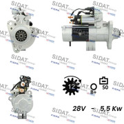 S24MH0073A2 Startér SIDAT