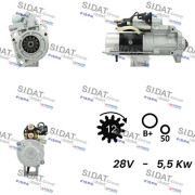 S24MH0075 Startér SIDAT