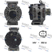 A12BH0077A2 SIDAT alternátor A12BH0077A2 SIDAT