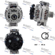 A12BH0140A2 SIDAT alternátor A12BH0140A2 SIDAT