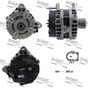 A12BH0187 SIDAT alternátor A12BH0187 SIDAT