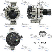 A12BH0199A2 SIDAT alternátor A12BH0199A2 SIDAT