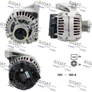 A12BH0202 SIDAT alternátor A12BH0202 SIDAT