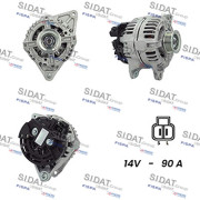 A12BH0219A2 SIDAT alternátor A12BH0219A2 SIDAT