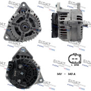 A12BH0266 SIDAT alternátor A12BH0266 SIDAT