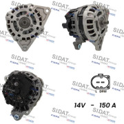 A12BH0268 SIDAT alternátor A12BH0268 SIDAT