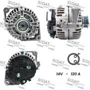 A12BH0456A2 SIDAT alternátor A12BH0456A2 SIDAT