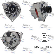 A12BH0548A2 SIDAT alternátor A12BH0548A2 SIDAT