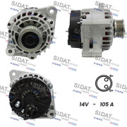 A12DE0050A2 generátor SIDAT