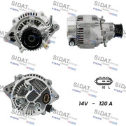 A12DE0137A2 SIDAT alternátor A12DE0137A2 SIDAT