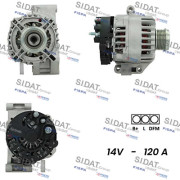 A12DE0161A2 SIDAT alternátor A12DE0161A2 SIDAT