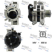 A12DE0178A2 SIDAT alternátor A12DE0178A2 SIDAT