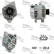 A12DE0489A2 SIDAT alternátor A12DE0489A2 SIDAT