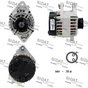 A12DE0494A2 generátor SIDAT