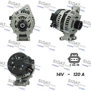 A12DE1051A2 SIDAT alternátor A12DE1051A2 SIDAT