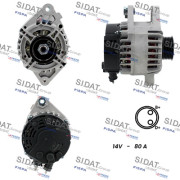 A12DE1140A2 SIDAT alternátor A12DE1140A2 SIDAT