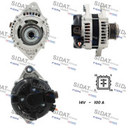 A12DE1213A2 SIDAT alternátor A12DE1213A2 SIDAT