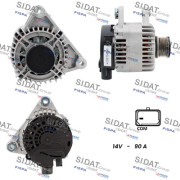 A12DE1243A2 SIDAT alternátor A12DE1243A2 SIDAT