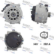 A12DR0931A2 SIDAT alternátor A12DR0931A2 SIDAT