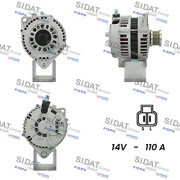 A12HT0368A2 SIDAT alternátor A12HT0368A2 SIDAT