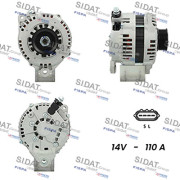 A12HT0476A2 SIDAT alternátor A12HT0476A2 SIDAT